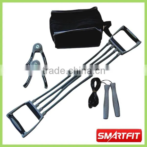 Adult Mens Strength Training Set Body-fit Exercise Kit With Cloth Bag Training Accessories