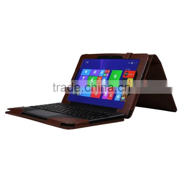 for Asus Transformer Book T100 Chi PU Leather Keyboard Case, Folio Case Cover for Asus T100 Chi photo-2