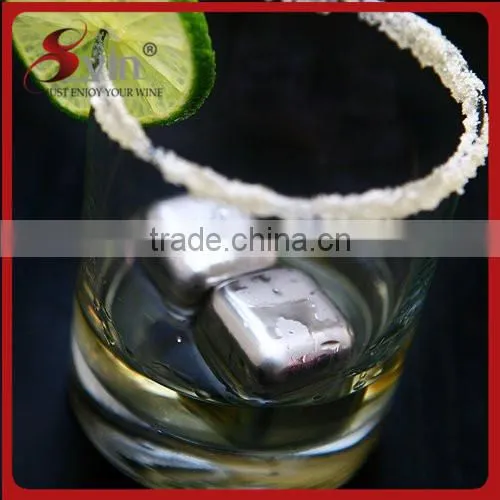 NT-WS13 LFGB Certificated Bpa Free Dice Ice Cubes Stainless Steel Wine Chiller Ice Cubes for Whisky photo-2