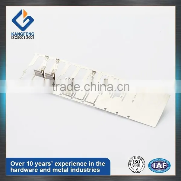 Custom Punched Progressive Stamping Electronic Parts photo-2