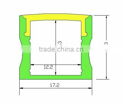 Aluminum Profile for Floor Lighting/aluminum Led Profiles for Led Strip photo-2
