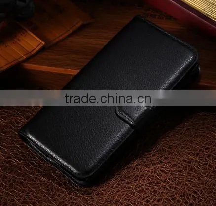 Luxury Leather Wallet Case Wholesale Case Cover for Alcatel One Touch Pop c7 photo-5