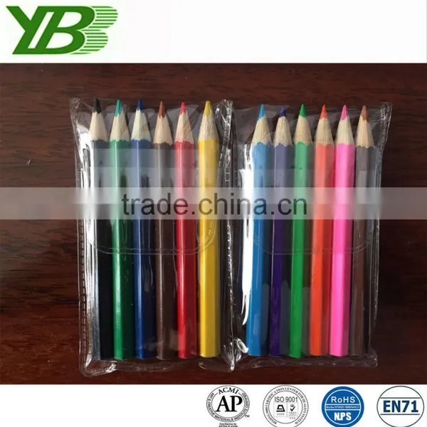 3.5'' Colored Pencils,kraft Box ,Log Pencil Quality Choice photo-3