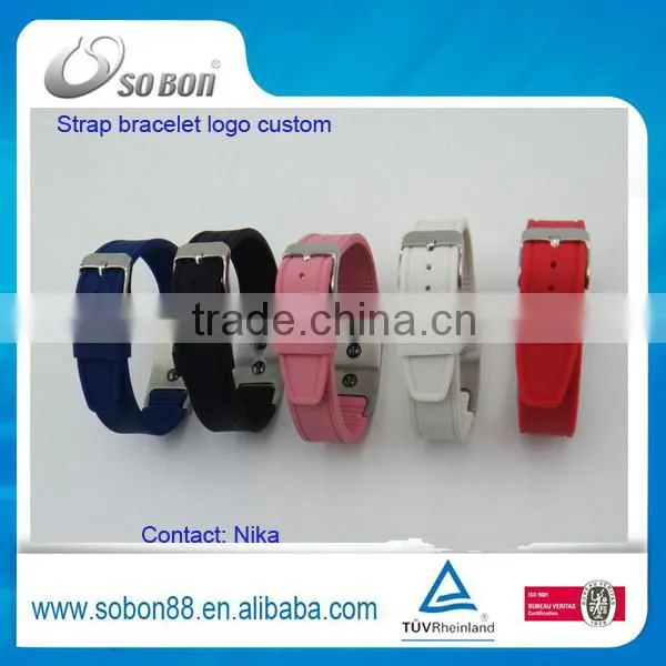 in Spanish Silicone Energy Bracelet, Titanium Germanium Negative Ion Bracelet Made in China photo-4