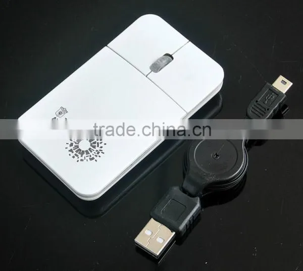 High Quality Portable Flat Computer Mouse With Laser Logo,mother Day Gift Ideas Mouse photo-2