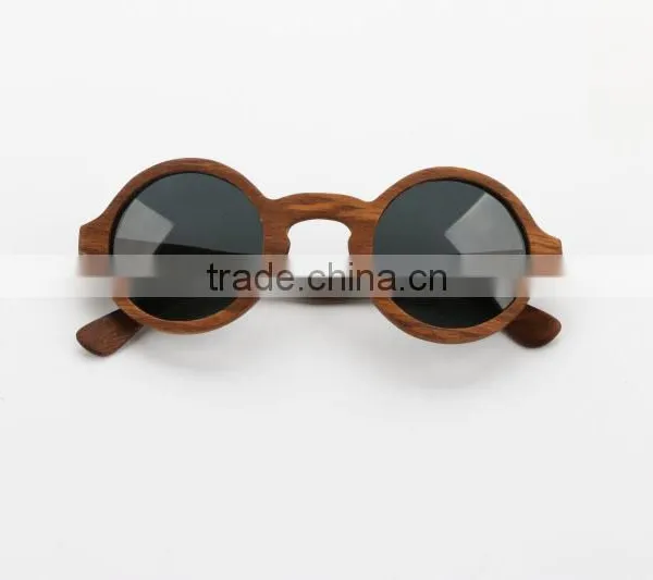 Custom Logo Sunglasses Wood Mirro Sunglasses Round Sunglasses Supplier's Choice photo-4