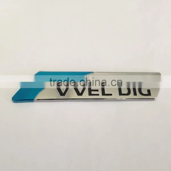 Custom High Quality 3D ABS Electroplated Auto Logo Badge Chrome Car Rear Emblem photo-2