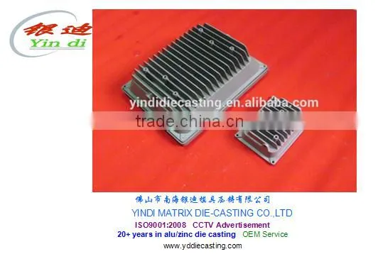 High Quality Aluminum Alloy Die Casting Heat Sink Box Parts
