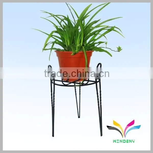 China Supplier High Quality Wholesale Antique Fancy Decorative Metal Garden Corner Flower Pot Stand for Wedding photo-5