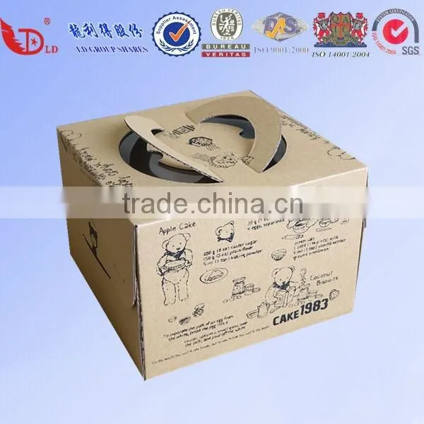 Custom 4-6 Inch Eco-friendly Cake Box,cake Paper Box for Wholesale photo-3
