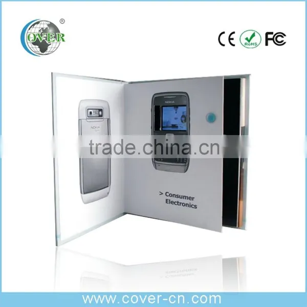A5 Brochure 4.3'' LCD Video Greeting Card, Video Brochure Card For Promotion photo-6