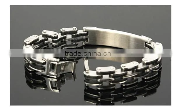 Fashion Power Energy Balance Titanium Magnetic Bracelet for Man photo-6
