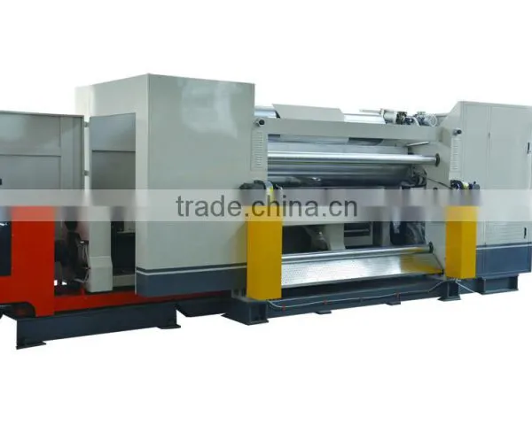 Fast Roller Changing 405mm OD Single Facer Corrugated Carton Machine