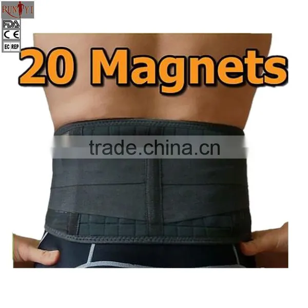 High Quality Adjustable Lumbar and Back Brace Belt photo-5