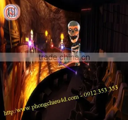 7D Interactive Cinema With Gun 12D/11D/10D/9D/8D/7D/6D/5D/4D/3D Cinema