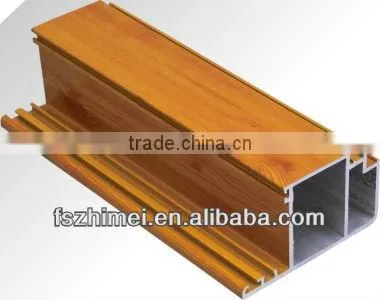 Elegance Style Wood Grain Aluminium Profile