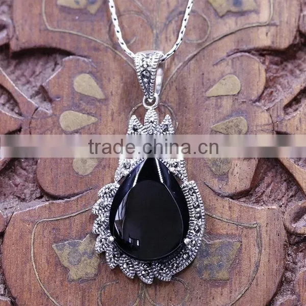 New Arrival Handmade Silver Floationg Charm 3 Color Agate Fashion Jewelry Accessory photo-4