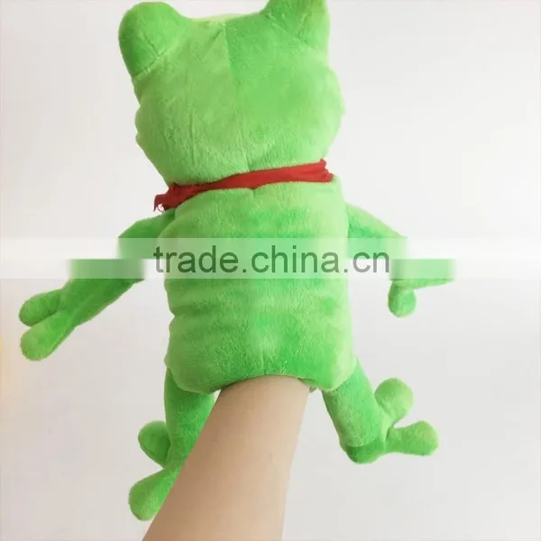 Promotional Gifts Cheap Tiger Toy Hand Puppet , Plush Tiger Toy Hand Puppet for Kids photo-5