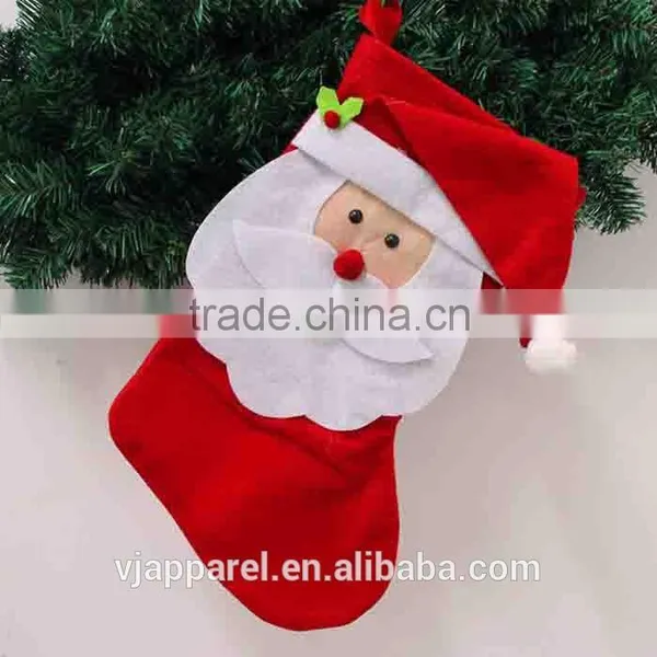 Cheap Christmas Santa Hanging Socks photo-2