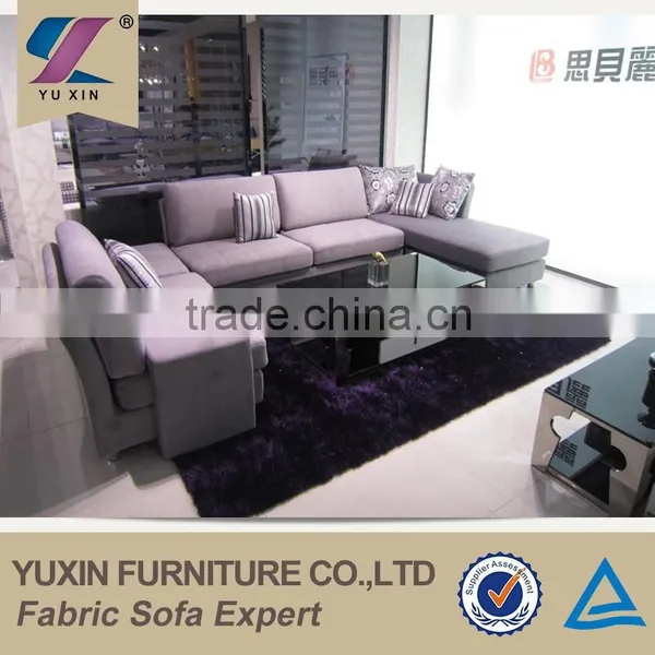 2015 Purple Upsale Divan Modular Sofa Fabric photo-2