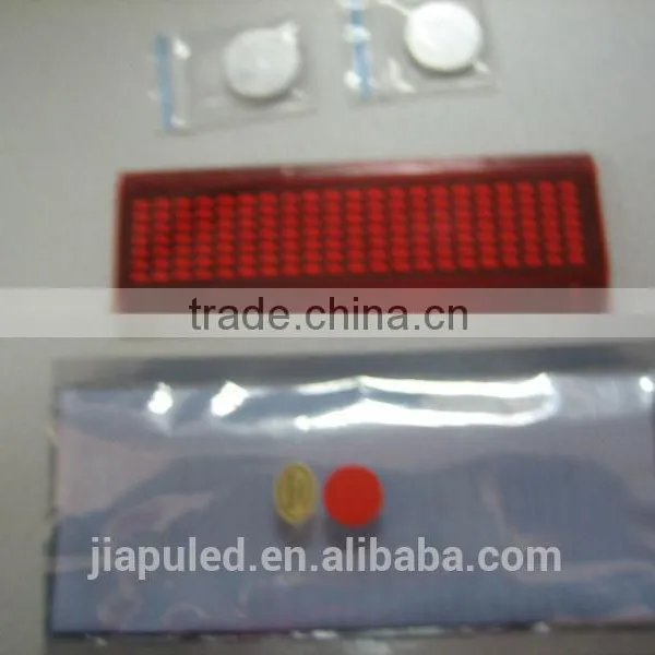 2015 Led Illuminated Plate Advertising for T-shirt and Hat Made in China