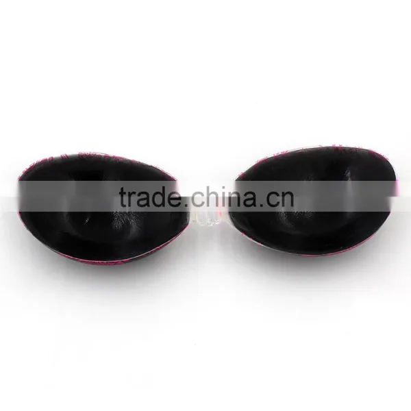 Ideal Fashions Silicone Cute and Beauty Lace Girl Nude Invisible Silicone Bras Invisible Bras Wedding Bra photo-3