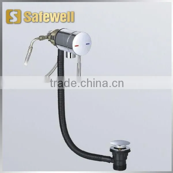 Brass Bath Filler and Waste Combination