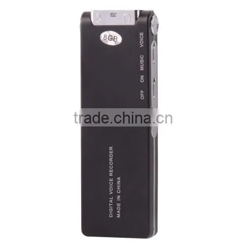 Professional 8GB LCD Digital Voice Recorder With VOR MP3 Player photo-3