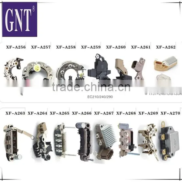 excavator engine alternator regulator