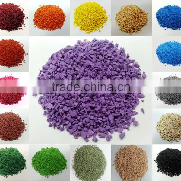 Colored EPDM Rubber Granules for Running Track-g-y-160314