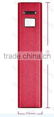 Slim Aluminium Mobile 2000-2600mah Power Bank Shenzhen Factory photo-2