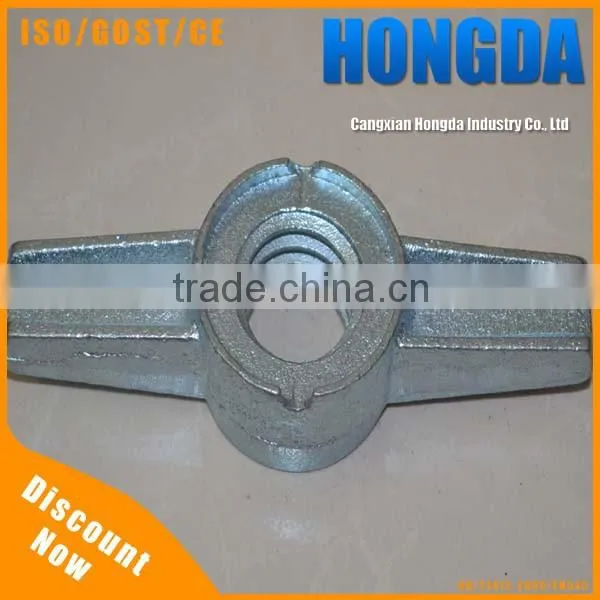 High Quality Galvanized Adjustable Screw Base Jack Nut Manufacturer photo-3
