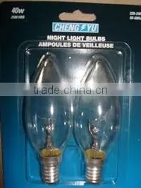 C35 Candle Lighting Bulbs/blister Packing