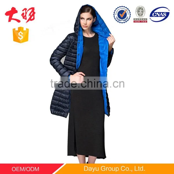 Ladies Winter Light Duck Down Coat 90% Down 10% Feather Goose Down Ultra Light Down Jacket
