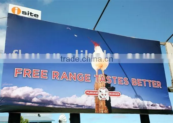 Outdoor Printing Material PVC Flex Banner