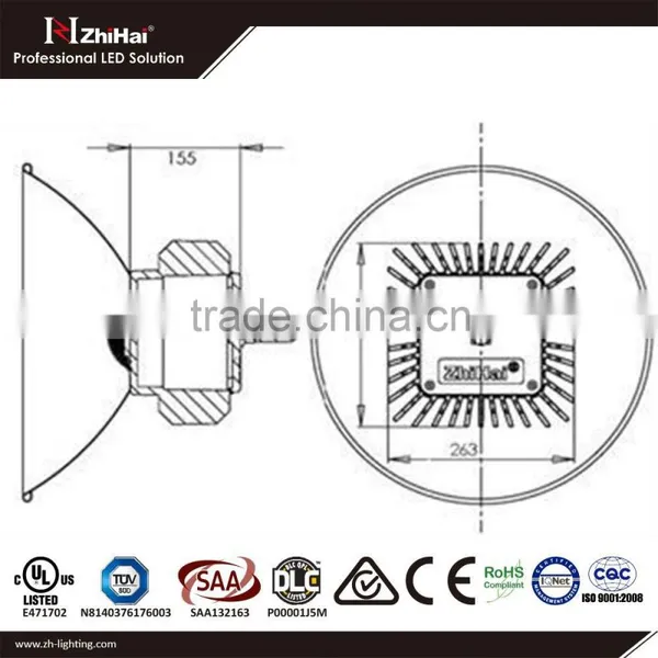 2015 High Quality Battery Powered 90w Led Industrial Light photo-5