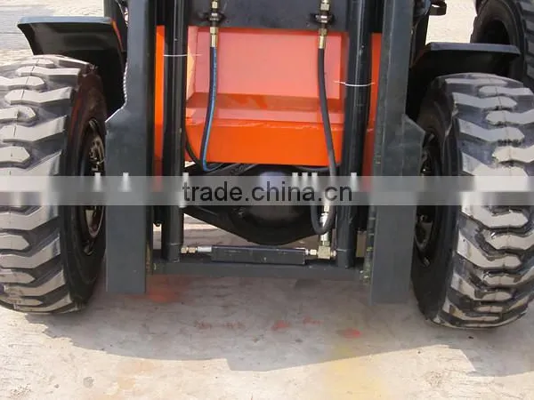 3 Ton 4wd Hydraulic 3m Lifting Height Rough Terrain Forklift Truck photo-5