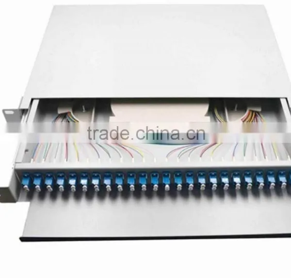 Ftth Fc/sc 1u 24core Fiber Patch Panel,wallmount Fiber Optical Patch Panel photo-4