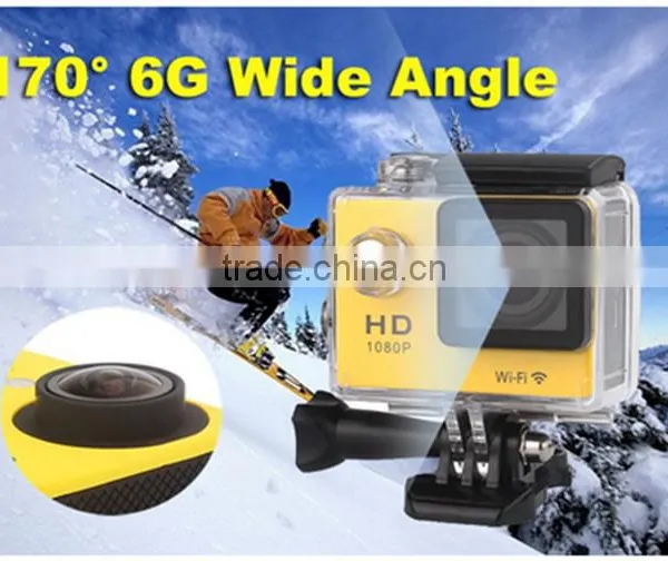 W9 12MP HD 1080P 30fps Sports Camera 2.0 Inch LCD Screen Waterproof Action Camera Mini DV Built-in Wifi photo-5