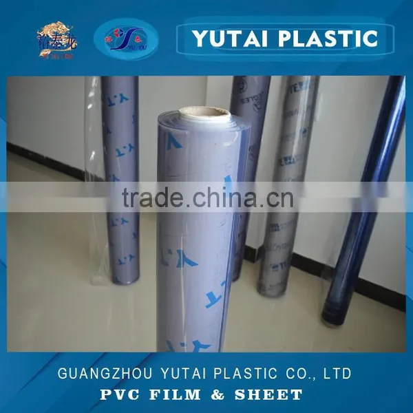 Hot Sale Soft Light Blue Super Clear Pvc Transparent Sheet Pvc Film