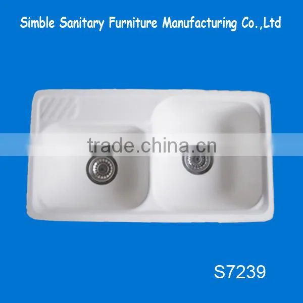 Unique Faux Stone Solid Surface Kitchen Sinks For Sale