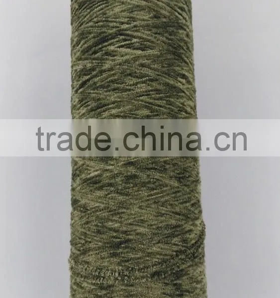 Acrylic Charcoal Chenille Yarn for Knitting Scarf photo-2