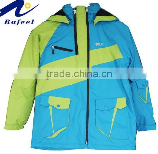 winter windproof boys jacket waterproof