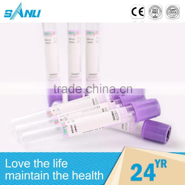 China Lavender Cap K2 K3 Edta Vacuum Blood Collecton Test Tube for Sale photo-2