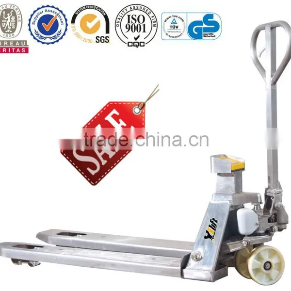 Stainless Weighing Hand Pallet Truck