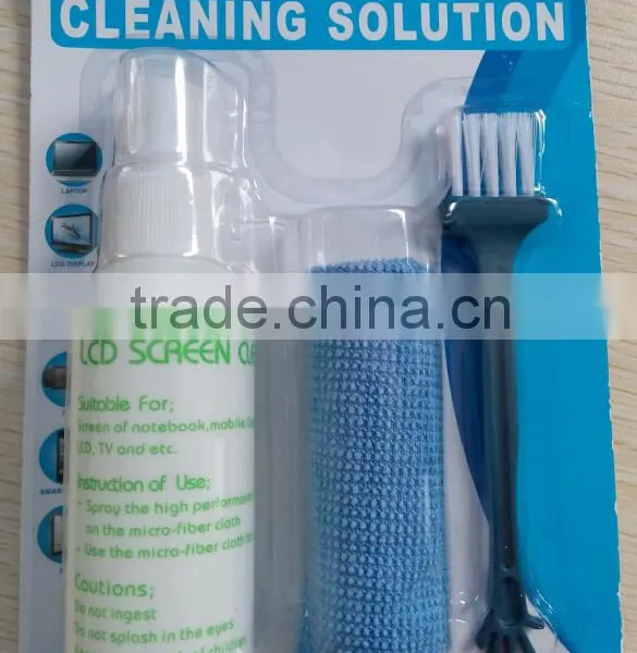 Cheapest Opula LCD Screen Cleaning Kit With Plastic Brush, Spray Cleaner, Microfiber Cleaning Cloth With MSDS photo-5