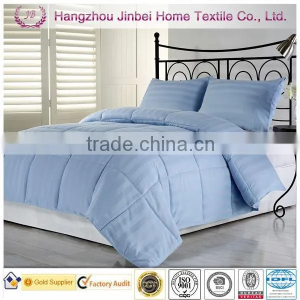 Solid 3cm Stripe Polyester Quilt/Microfibre Comforter/Down Alternative Duvet photo-5
