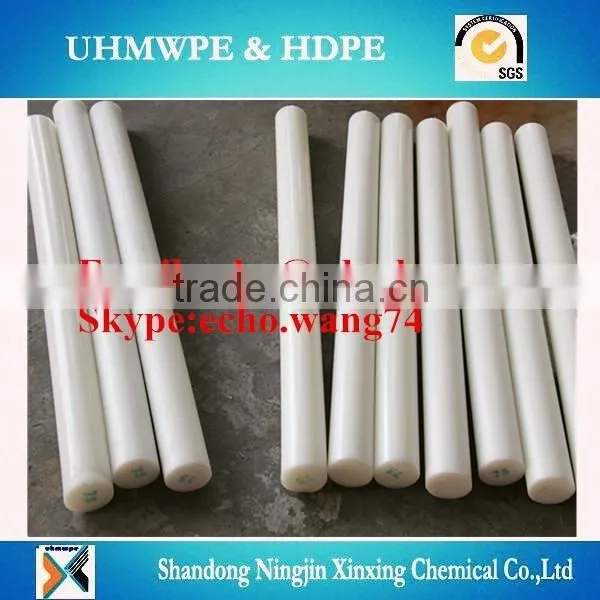 Pure HDPE Stick/ Nature Color Plastic Bar/ Anti-wear Uhmwpe Rod for Machanical photo-6