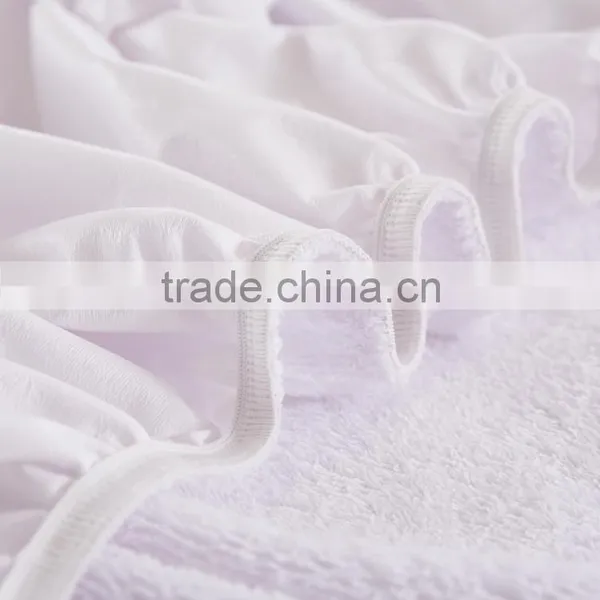 Wholesale Wool Polar Fleece Waterproof PVC Film Hospital Bed Mattress Cover photo-6