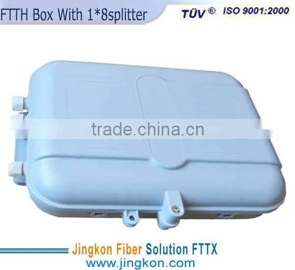 Outdoor Fiber Optic Terminal Box,Distribution Box,splitter Box;FTTH Box WIth 1*8 Splitter photo-4